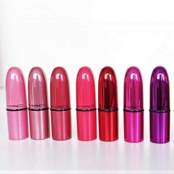 MAC Shiny Pretty Things Lipstick Set 10pcs - Picture 3 of 9